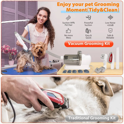 Pet Grooming Kit - 6 In 1