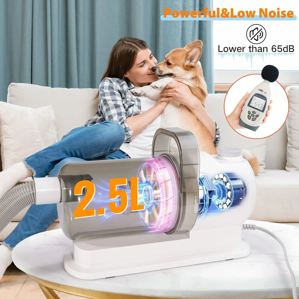 Pet Grooming Kit - 6 In 1